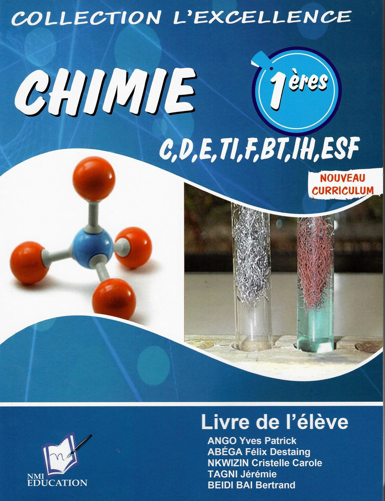 CHIMIE — Livre de l'élève (1ères)