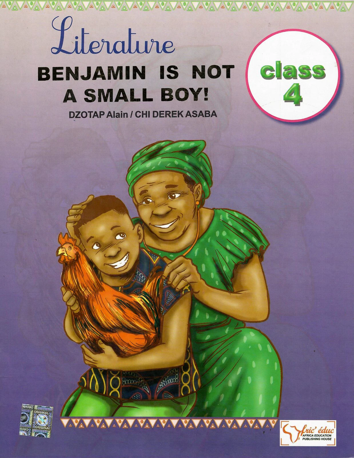 BENJAMIN IS NOT A SMALL BOY! (class 4)
