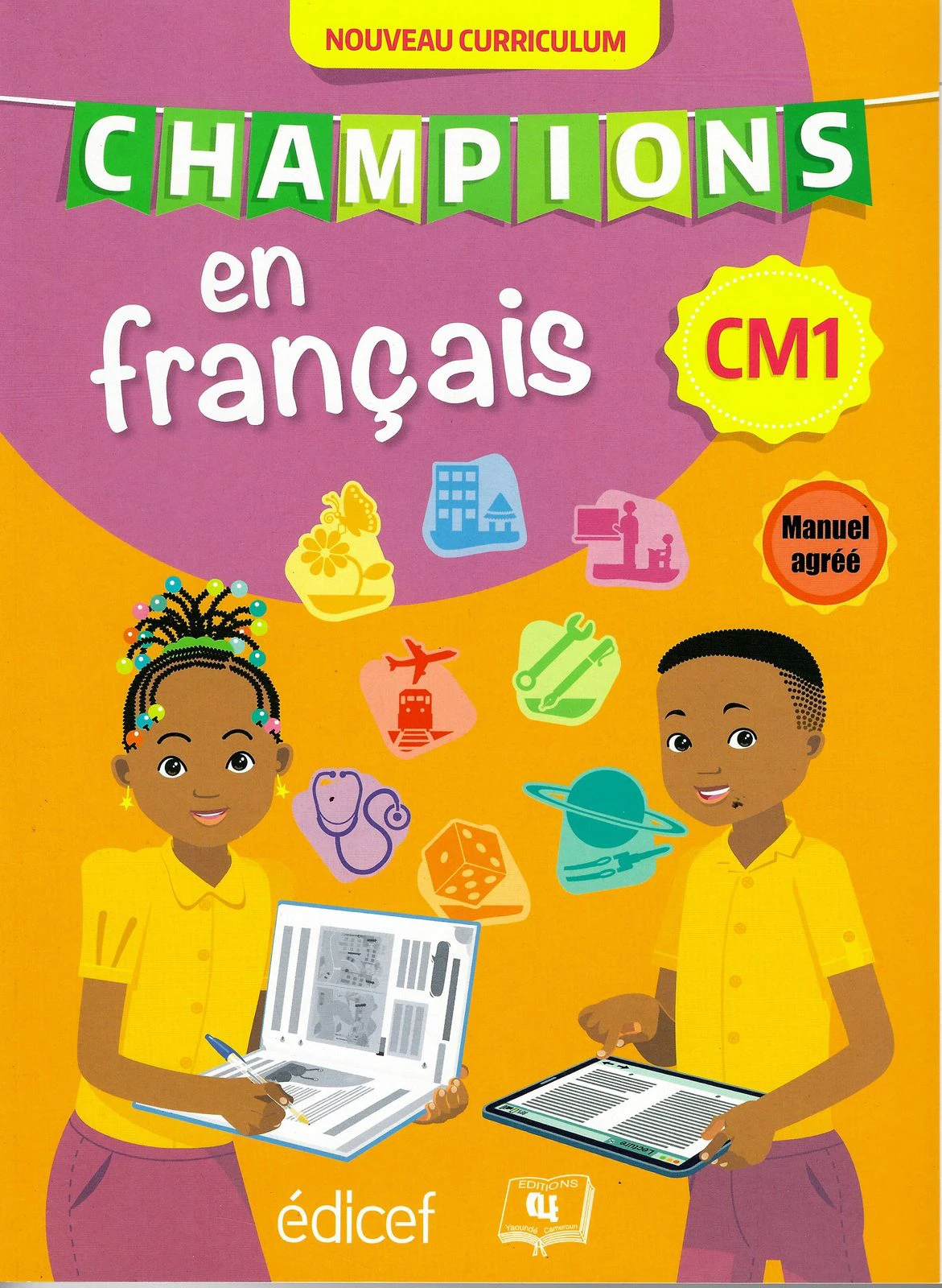 CHAMPIONS  EN FRANCAIS  — Manuel agrée (CM1)