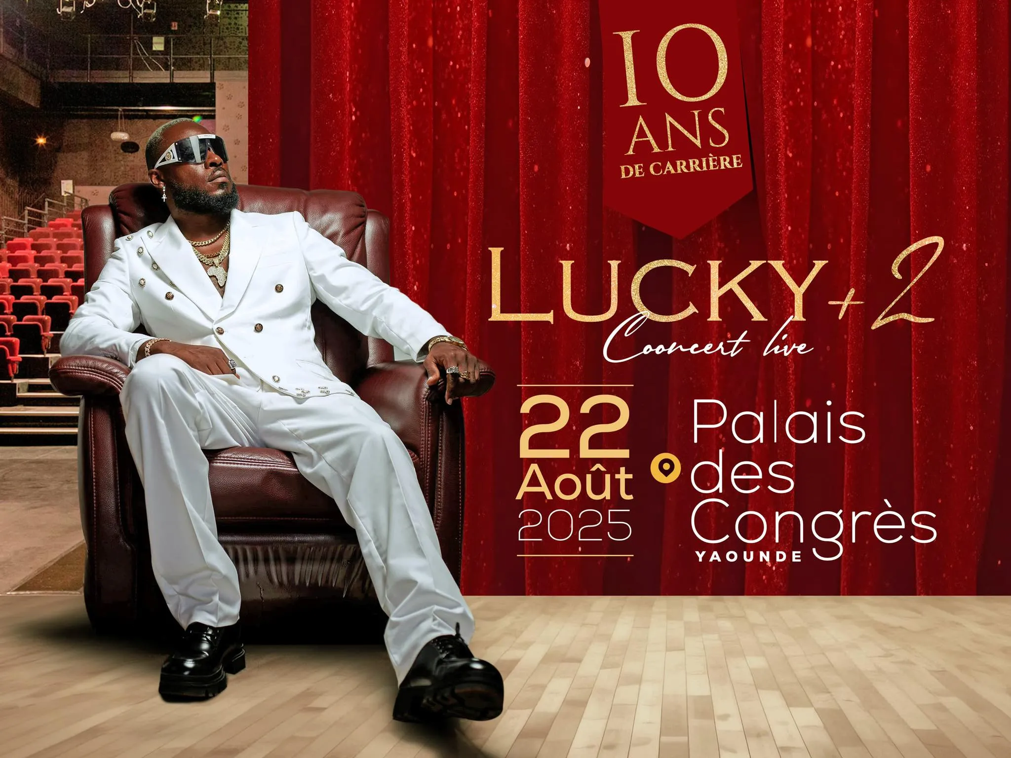 LUCKY +2 – 10 YEARS LIVE ON STAGE