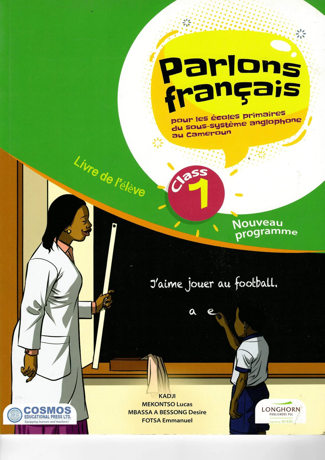 Parlons français — Livre de l'élève (Class 1)